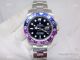 Copy Rolex GMT-Master 2 Purple Blue Ceramic Bezel Oyster Band Watch 40mm (3)_th.jpg